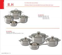 Stainless steel cookware set