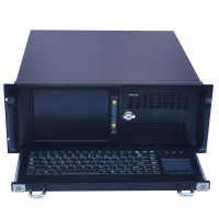 Good quality 4U With Keyboard and LCD Display Industrial All In One Workstations