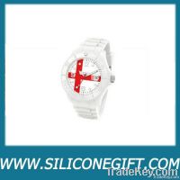 silicone iceeful watch , world cup colorful watch