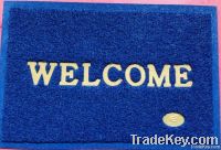 pvc cushion welcome door mat