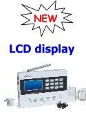 Wireless Home Security GSM Alarm System with LCD keypad CE