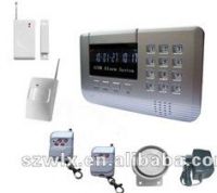 Wireless GSM Security Home Alarm System with LCD Display