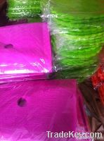 PET nonwoven sheet for flower wrapping