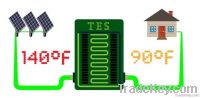 Free Solar Energy Storage System with PCM(ball) Materials