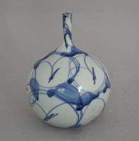 Elegant Blue and White Porcelain Vase