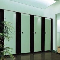 Hot Sale Black Plastic Bathroom Partition Hardware (KTW08-008)