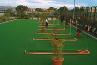 Nine Course Minigolf Set