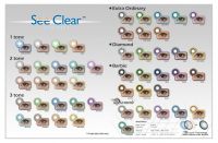 See Clear Colored Contact Lens