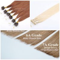 6A Less Short Hair Mixed Brazilian Remy Human Micro Loop Hair Extension, 20 inches, 100g