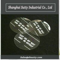 Transparent Rubber Label, Clear Pvc Rubber