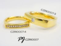 Male Square Silver Ring #2