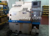 Turning Lathe Okuma LCS 15 (with tailstock)