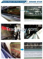 Warp Knitting Machine / Karl Mayer Lace Knitting Machine Modification Services For Add Piezo Jacquard To Multi-bar Machine