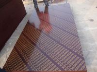 brown and black film plywood
