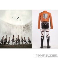 Attack on Titan the Recon Corps Uniform Outfits Cosplay Costume