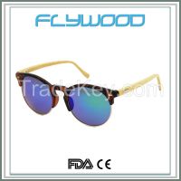 Cheap Wholesale China handmade nature Sunglasses 2015 Custom Logo 2016 wood sun glasses wood case