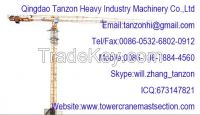 TCP6015-8(QTZ125P) 8t Flat Top Tower Crane