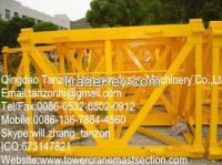 L68B1 Plate tower Crane Spare Parts / Tower Crane Mast Section From China