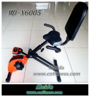 Magnetic recumbent exercise bike