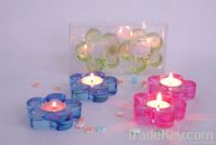 glass candle holder