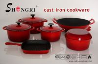 cast iron cookware set