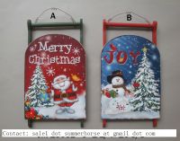 Wood Holiday Decoration Craft Metal Holiday Decoration Christmas Decor