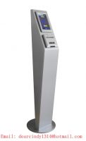 Smart 7&quot; Stand Wireless Queue Management System Touch Thermal Printer