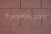 3-Tab asphalt shingle-Red