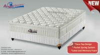 Top design and nature Latex mattress