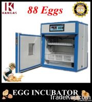 88 eggs automatic chicken incubators , CE professional chicken incubato