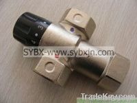 1&quot; brass thermostatic mixing valve for solar heater