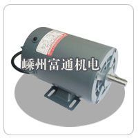 Single phase AC electric motor for machine