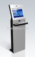 info kiosks with metal keyboard slim design