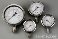 liquid filled pressure gauge all stainless steel