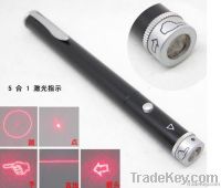 Factory Selling 5 in1 laser projector pointer