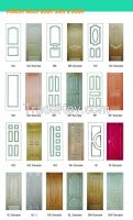 veneer hdf door skin and melamine hdf door skin