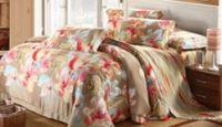 embroidery cotton bedding set