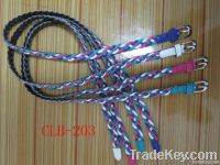 Plaiting colourful fashion PU belts