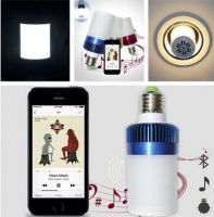 Fashion E27 LED Bluetooth Speaker Wireless LED Lamp Bluetooth Audio Sp