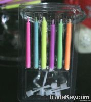 color flame birthday candles for party