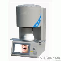 Touch screen dental porcelain furnace