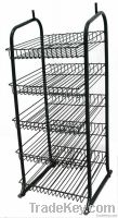 5 Wire Whelves Shop Display Stands Supermarket Wire Display Racks