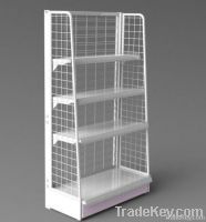 Nail Polish Wall Mounted Wire Display Rack , Retail Store Fixture