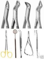 Extraction Set Dental Instruments Extracting Forceps