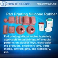 Pad printing silicone rubber