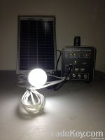 5w-5AH mini portable solar home lighting system From China