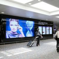 P4 SMD indoor led display in airport