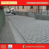 Flamed cheapest grey granite paving stone in China with CE and ISO9001 