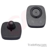 EAS RF mini square hard tag for anti shoplifting