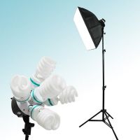 1000W Continuous Lighting Kit, Softbox, Light Stands, Light Heads W/5 Bulbs